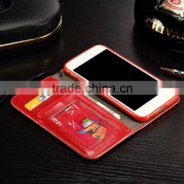 Genuine Leather Flip Wallet Cell/mobile/smart Phone Case Cover With Lanyard for One Plus One Two T1 T2 U X 1 2 photo-3