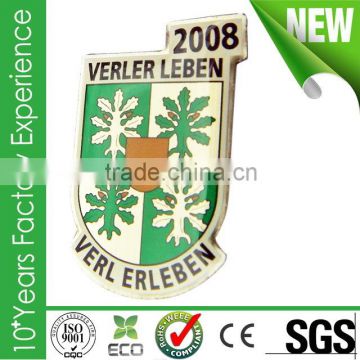 Hot selling custom logo printing matel pin badges