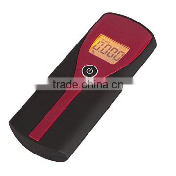 Yellow backlight alchol breath tester