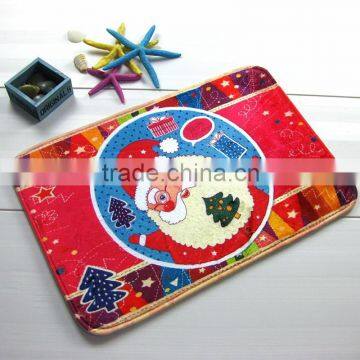 Christmas Door Mat Santa Claus Series HD Printing Mat photo-3
