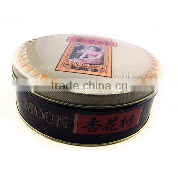 wholesale custom design clear cookie tin box