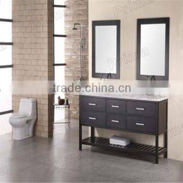 Luxury Italy design bathroom cabinet modern wall hung bathroom cabinets