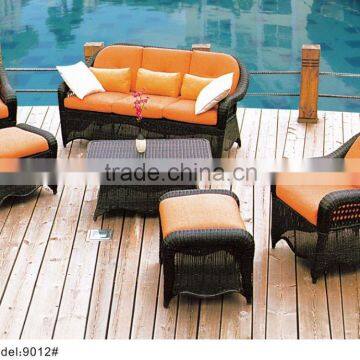 4 piece outdoor rattan wicker sofa set garden sofa