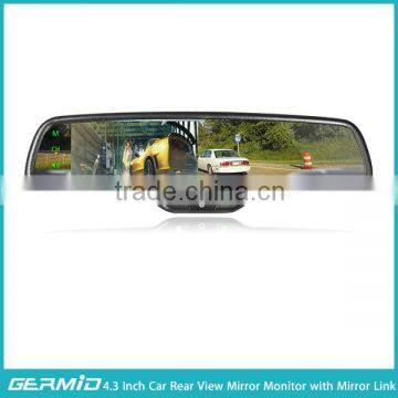 4.3 Inch Car Lcd Monitor With Mirror Link Mirror,back up Camera Display photo-3