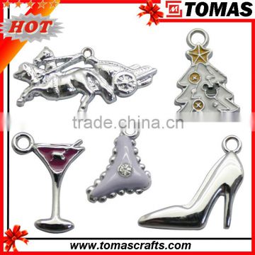 Hot selling fashion silver horse pendant for gift