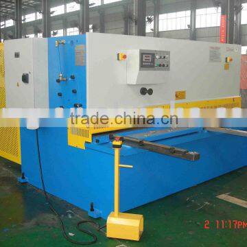 hydraulic swing beam shearing machine