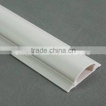 pvc semicircular floor cable duct with guard raceway