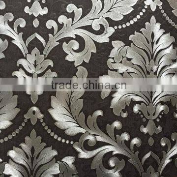 Classic Latest Italy Design Deep Embossed Wallpaper photo-5