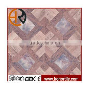 Modern design wood look anti-slip indoor floor tiles