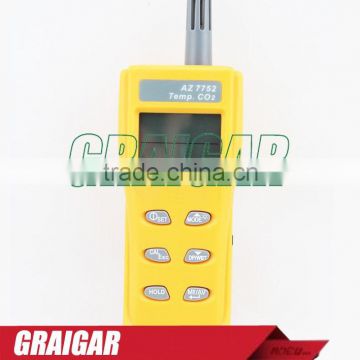 AZ7752 carbon dioxide gas concentration detector CO2 detector alarm