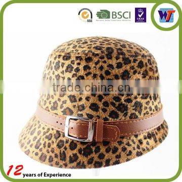 Individual trendy popular camouflage fedora hat