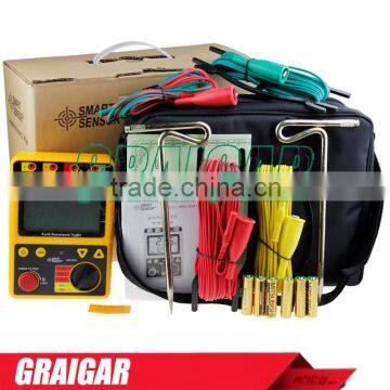 Smart Sensor AR4105A Digital Earth Resistance Tester Meter 0-200 Ohm 2/3Lines photo-3