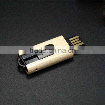 bamboo wood usb with free logo