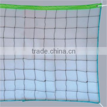 Polyethylene twisted volleyball practice net