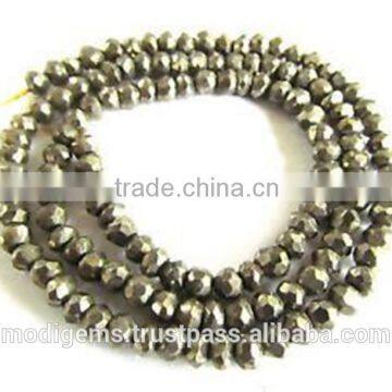 Pyrite Roundell Faceted