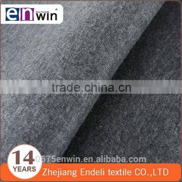 High quality TC fashion darkgrey french terry fleece cloth from china