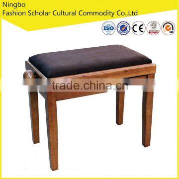 wooden piano stool adjustable