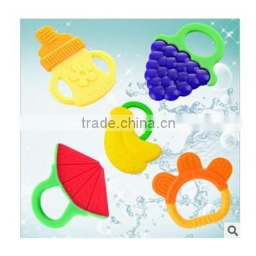 Manufacturers wholesale 100% food grade silicone baby teether bpa free