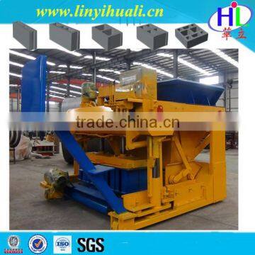 Moving Mobile Hollow Block Machine QTM6-25 Mobile Hollow Block Machine Price on Sale photo-2