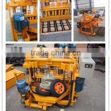 Germany Technology Block Machine QT40-3A Widly Used Mobile Hollow Block Making Machine photo-2