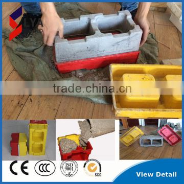 Plastic Concrete Block Interlocking Paver Mold Cement Paving Stone Mould