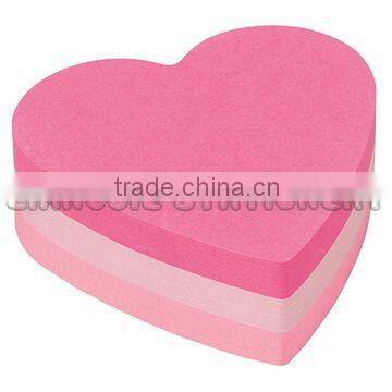 Heart shaped sticky notes for Promotion