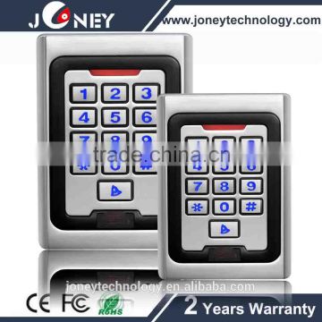 2016 Hot Digital Metal Housing Vandal-proof and Keypad with backlit