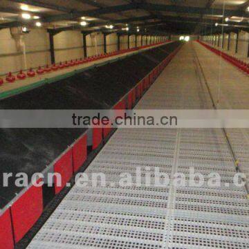 Plastic slat for poultry house
