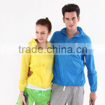 2014 high fashion outdoor sports lightweight running jacket men