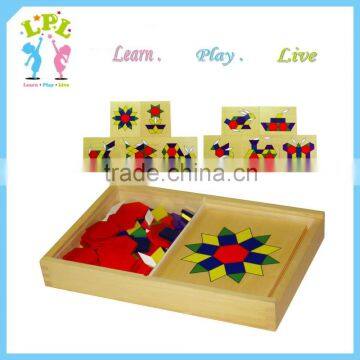 Factory various educational wooden toys jigsaw puzzle for hot sale