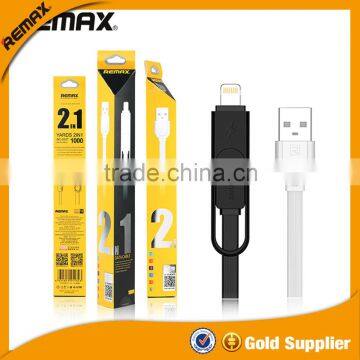 REMAX Elegant 2 in 1 High Speed Quick Chargin Data Micro USB Cable for Android Mobile Phone photo-6