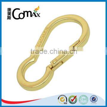 Fashion Sports Bags Gold Metal Climbing Carabiner Hook