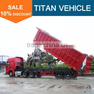 semi dump trailer tipping trailer ET 60-100T rear tipper trailer tipper truck