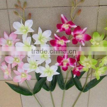 Artificial white cattleya for decoration