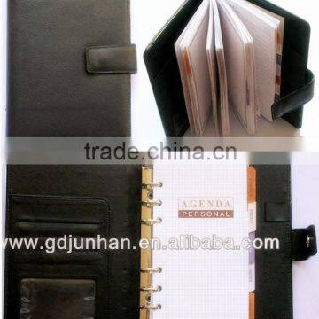 custom 2014 leather daily planner