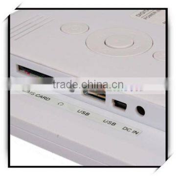 Hotsale 8 Inch Wide Screen Imitate For GADMEI LCD Digital Photo Frame White photo-5