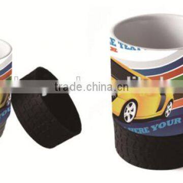 Heat Sensitive Color Changing Mug With Lid