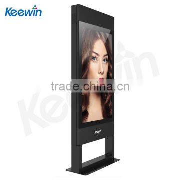 55inch 2500nits fan-cooling floor-standing LCD advertising displayer with touch screen