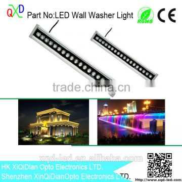 Wholesale color changing light Energy Efficiency outdoor led wall washer light for outdoor lighting