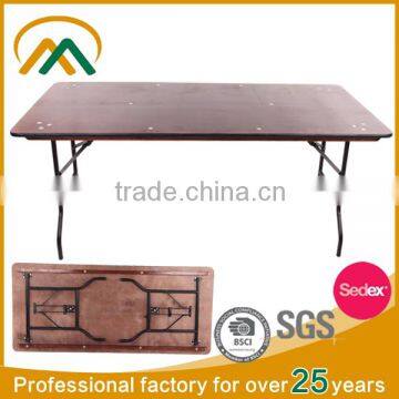 Wooden table folding table folding banquet table KP-BT004