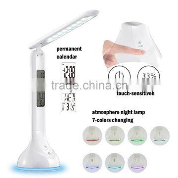 Led Desk Lamp Lamp With Mood Light and Lcd Display