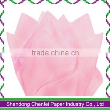 Custom colored wrapping tissue paper for clothes packing