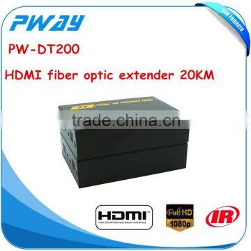 Pinwei PW-DT200 Transmitting Distance Upto 20KM HDMI Fiber Optic Extender With IR photo-4