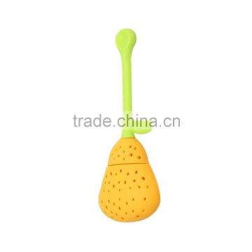 Portable Travel loose leaf tea strainer silicone unique tea infuser strainer