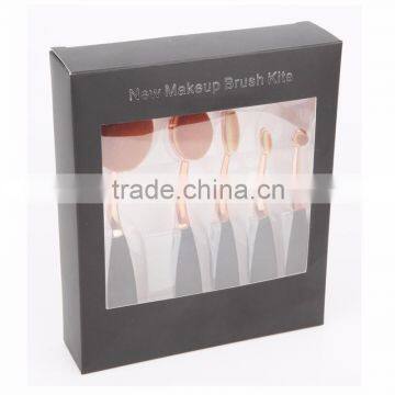 Oval Make Up Brush Set 5pcs photo-6