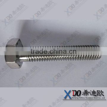 1.4529 China wholesale fasteners hex bolt with full thread