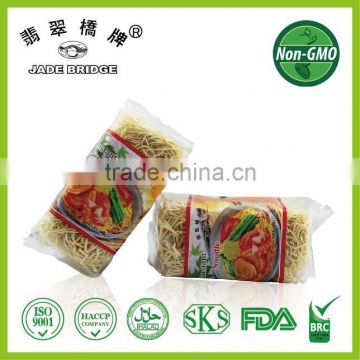 OEM Square shape egg noodle quick cooking 2 minutes