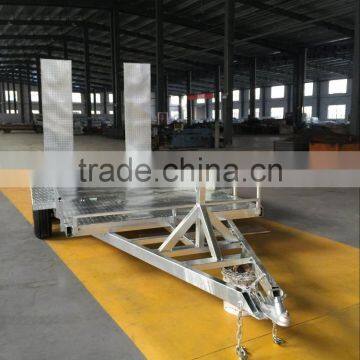 Heavy duty double deck car carrier trailer for multi-use