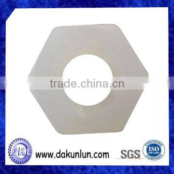 High Precsion White Nylon Hex Nut photo-2