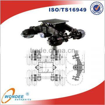 Semi Trailer Drum Axle 28T High Mounting Bogies